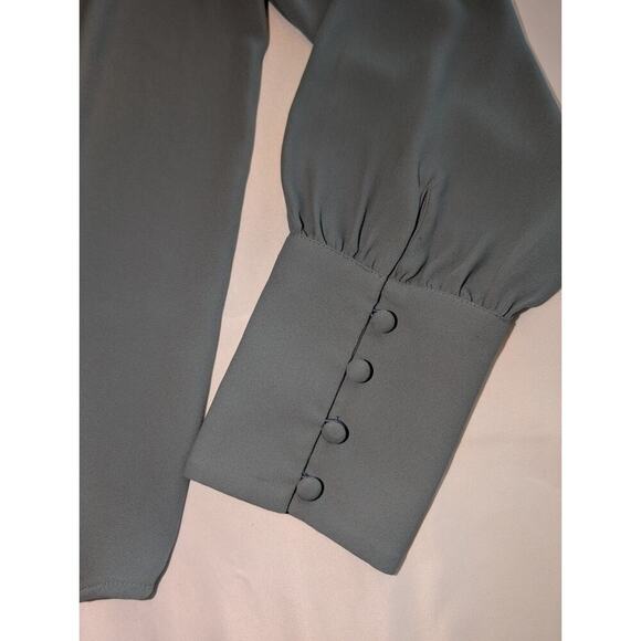 Ann Taylor Casual Long Sleeve Work Business Top Sz Med - Picture 8 of 8